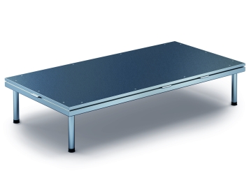 2 m x 1 m Escenario móvil EBM850/2, 405 mm alto, 1 módulos 850 kg carga máxima por módulo 