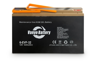 1 x Batería para WM20E, 12 V / 32 Ah, wipeket