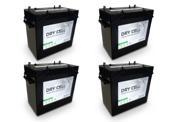 4 x batería para AKM80-1, 12 V / 58 Ah, wipeket