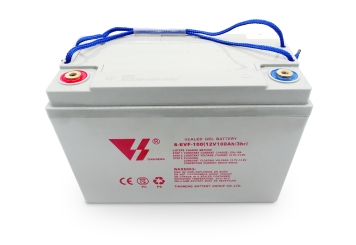 1 x batería para SKM80E, 12 V / 100 Ah, wipeket