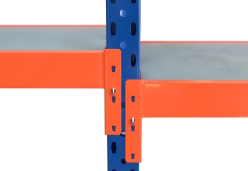 2,3 m mobile storage rack LR2000 / 80 cm deep / 1.740  - 2.140 mm high / 4 levels / rack layer Steel 