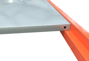 2,3 m mobile storage rack LR2000 / 80 cm deep / 1.740  - 2.140 mm high / 4 levels / rack layer Steel 