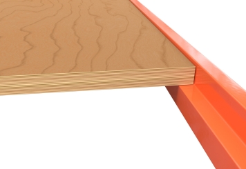 1,2 m mobile storage rack LR2000 / 80 cm deep / 1.740  - 2.140 mm high / 4 levels / rack layer Plywood 