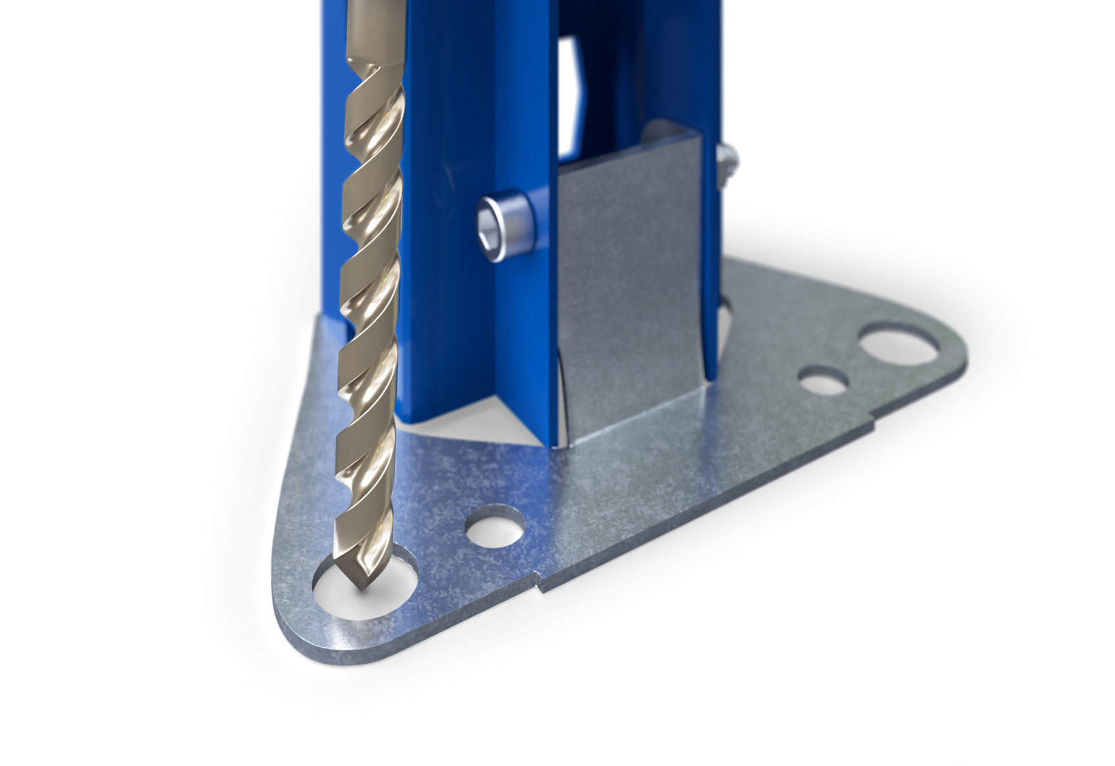 Anclaje al suelo de la placa base