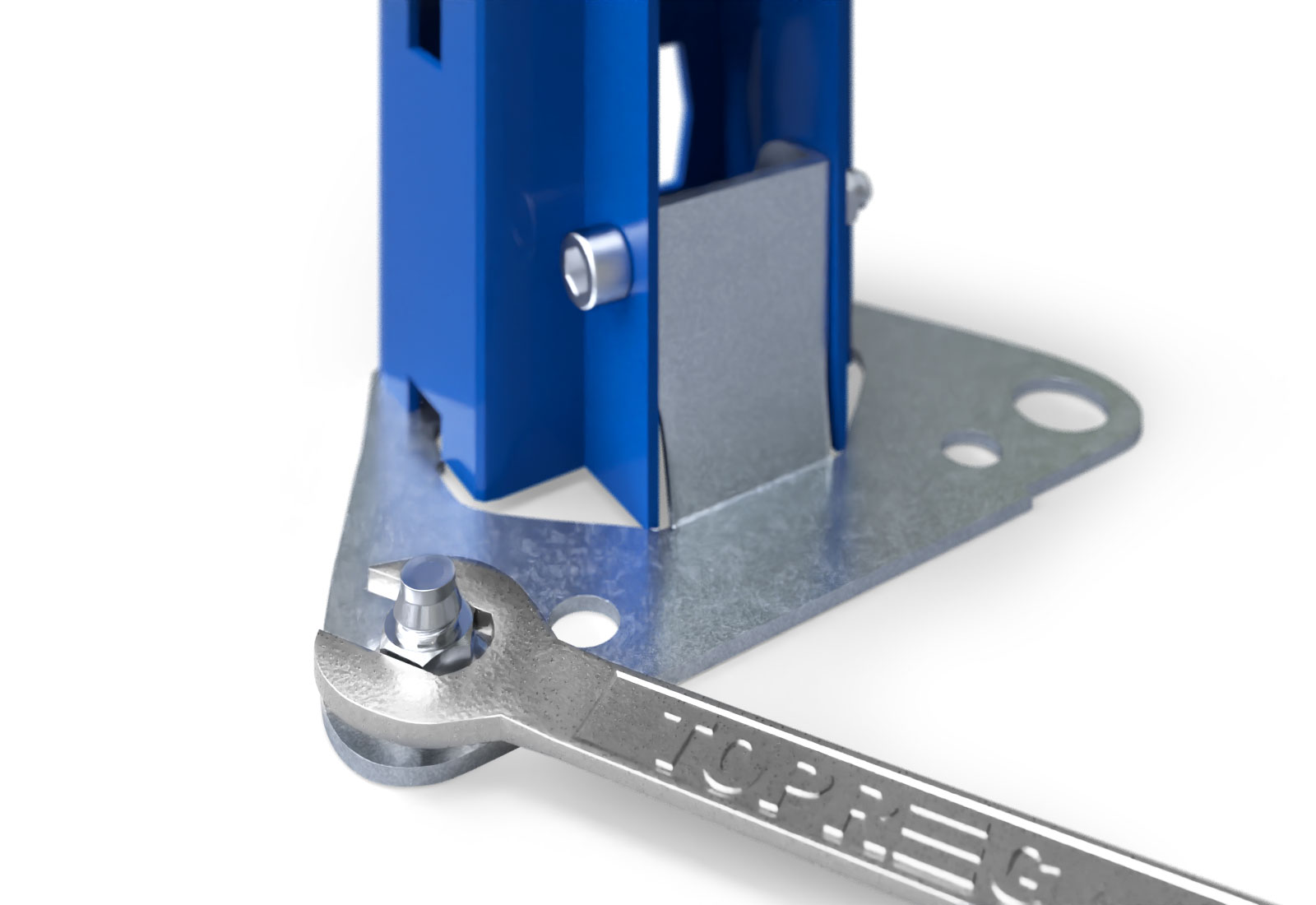 Anclaje al suelo de la placa base